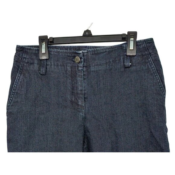 Talbots Womens Petite Blue Denim Pants 4P Waist approx. 28" - Picture 2 of 6